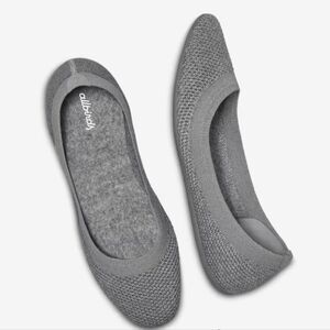 Allbirds grey mist tree breezers flats size 6